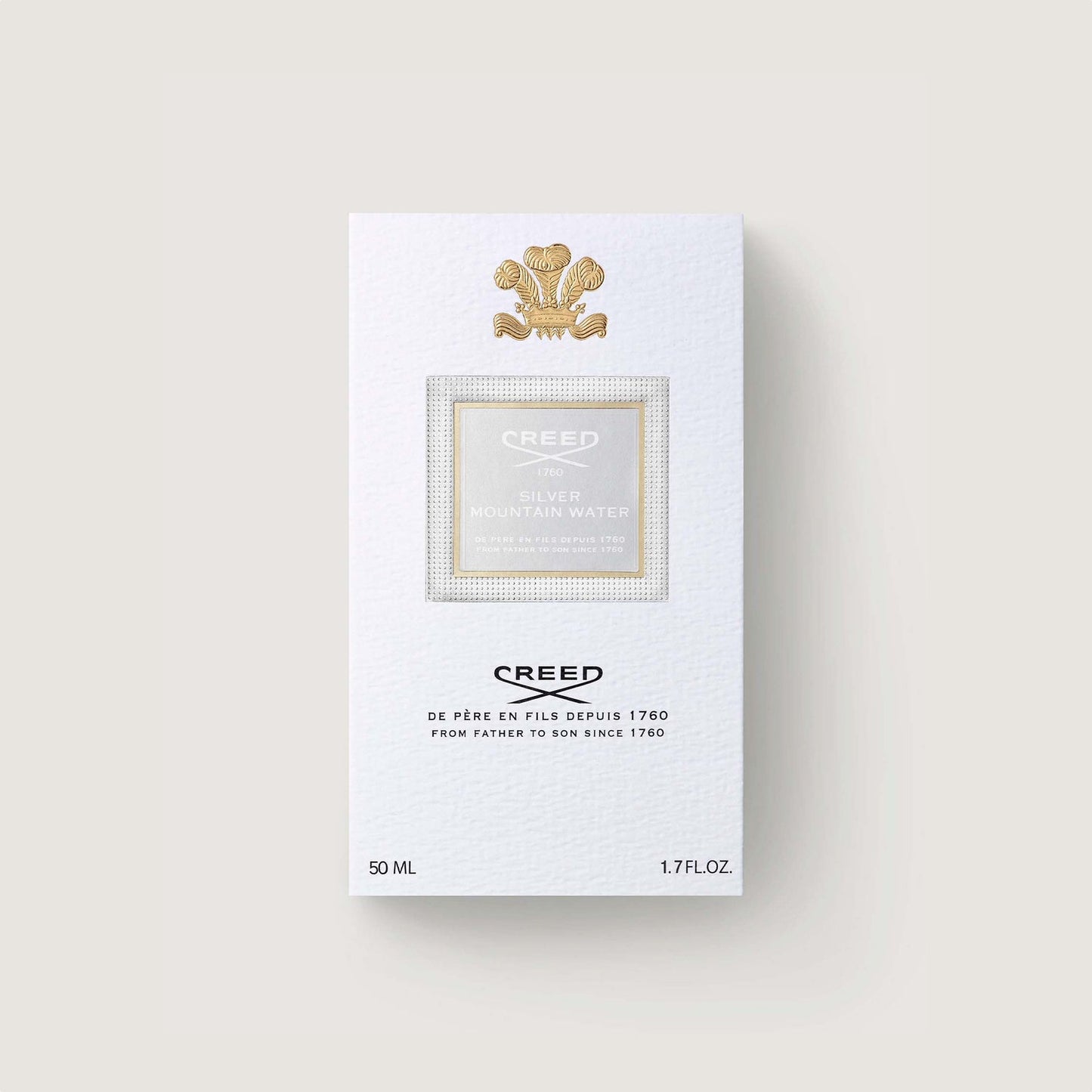 CREED SILVER MOUNTAIN WATER M 3.3OZ EDP SP /5